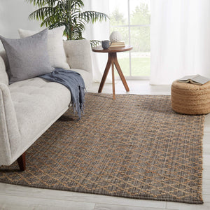 Jaipur Living Jaipur Living Zealand Handwoven Jute Viscose Trellis Rug Neutral Organic Texture 5'X7'6" RUG146668
