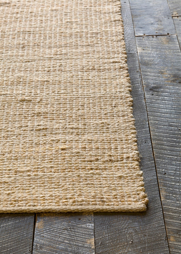 Chandra Rugs Hand-woven Reversible Jute Rug – Eco-friendly, Unique Texture For Stylish Home Décor & Comfort Natural Tan Jute Zol17100-2676