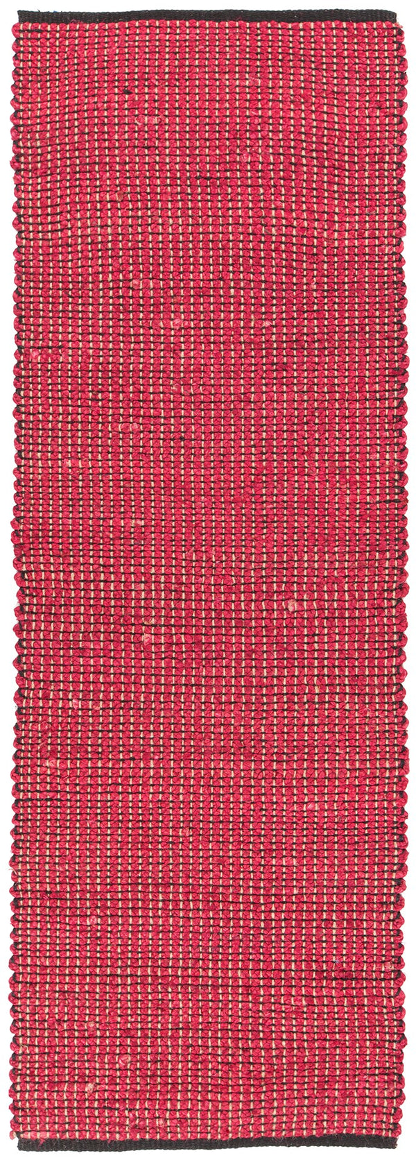 Chandra Rugs Hand-woven Reversible Jute Rug - Eco-friendly, Handmade, Stylish & Durable For Any Home Decor Red,Charcoal Jute Zol17103-2676