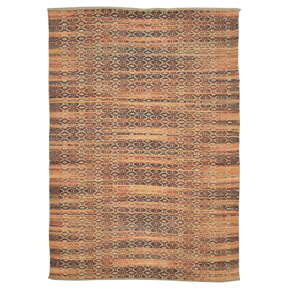 AMER Rugs Zola Handwoven Jute Rayon Flatweave Area Rug with Geometric Pattern for Farmhouse Living Rooms 2' x 3' ZOL40203