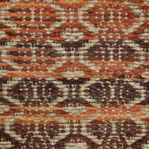 Zola Handwoven Jute Rayon Flatweave Area Rug with Geometric Pattern for Farmhouse Living Rooms