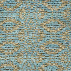Zola Handwoven Jute Rayon Flatweave Area Rug Parquet Geometric for Coastal Rooms