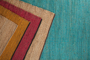 Chandra Rugs Hand-woven Reversible Jute Rug - Unique Handmade Elegance For Cozy Living Spaces And Stylish Decor Blue,Charcoal Jute Zol17102-2676