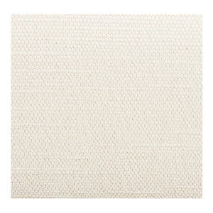 Moe's Home Estelle Lounge Chair - Vintage-inspired Comfort With Eco-friendly Upholstery For Modern Spaces White Upholstery, 98% Polyester,2% Linen,Plywood Frame Zt-1043-05