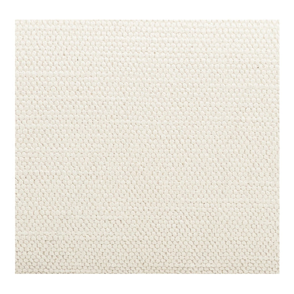Moe's Home Estelle Lounge Chair - Vintage-inspired Comfort With Eco-friendly Upholstery For Modern Spaces White Upholstery, 98% Polyester,2% Linen,Plywood Frame Zt-1043-05