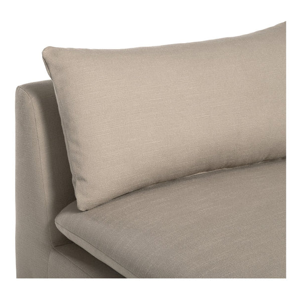 Moe's Home Estelle Lounge Chair - Vintage-inspired Comfort With Eco-friendly Upholstery For Modern Spaces Brown Upholstery, 98% Polyester,2% Linen,Plywood Frame Zt-1043-40
