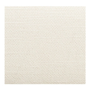 Moe's Home Estelle Chaise: Vintage-inspired Comfort With Eco-friendly Upholstery And Plush Feather Cushioning White Upholstery, 98% Polyester,2% Linen,Plywood Frame Zt-1044-05