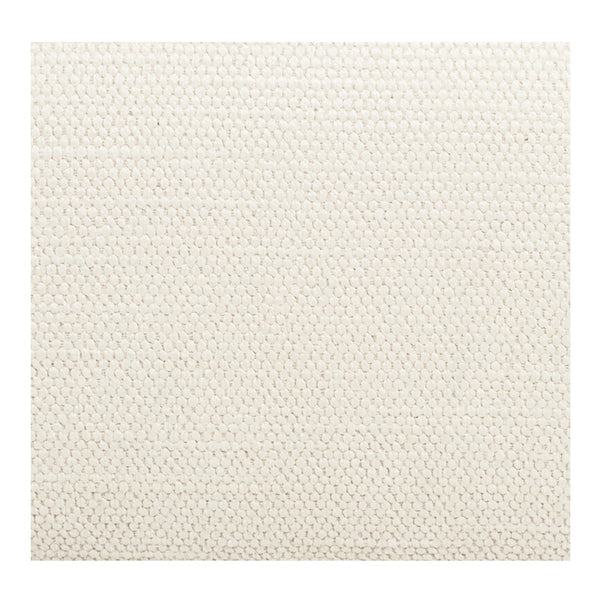 Moe's Home Estelle Chaise: Vintage-inspired Comfort With Eco-friendly Upholstery And Plush Feather Cushioning White Upholstery, 98% Polyester,2% Linen,Plywood Frame Zt-1044-05