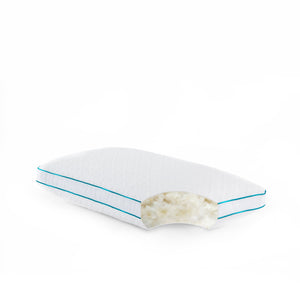 Malouf Flexfill™ Pillow - Shredded Memory Foam With Cooling Cover For Ultimate Sleep Comfort And Support White White Zzqqpehfsd