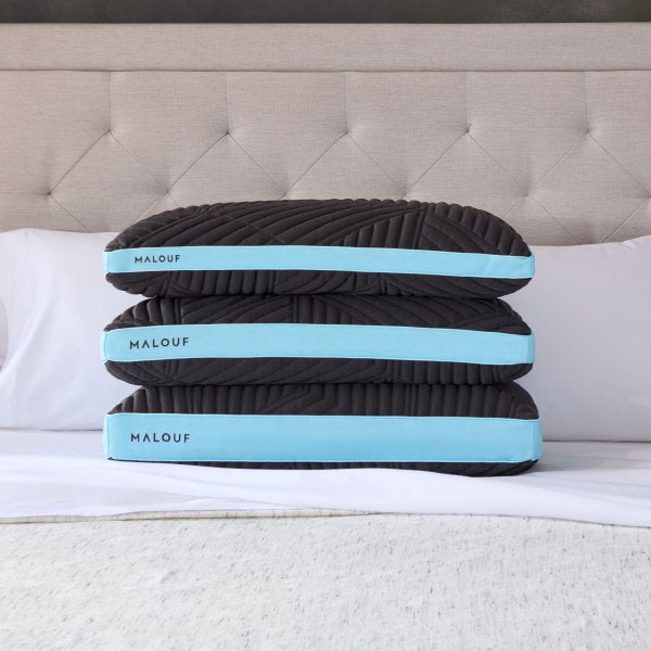 Malouf Ice Cloud ™ Pillow With Omniphase ™ Cooling Technology For Unmatched Comfort And Sleep Quality   Zzkklpicgf