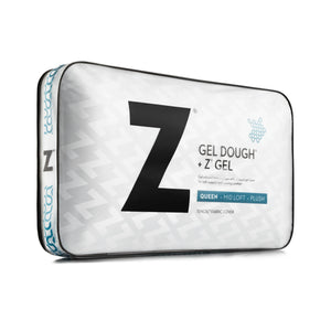 Malouf Gel Dough® + Z™ Gel Pillow - Experience Unmatched Cooling Comfort With Premium Memory Foam Support   Zzkkhpgl