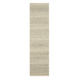 Zaza Ivory Hand-Loomed Wool Area Rug, 2' x 8' - Elegant, Low Pile, Easy Care