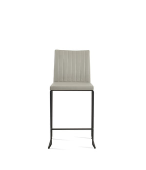 Soho Concept Zeyno Stackable Wire Barstools & Counterstools - Stylish Leatherette Finish With 2-year Guarantee Black,Light Grey  Soho-concept-dining-chair-07326