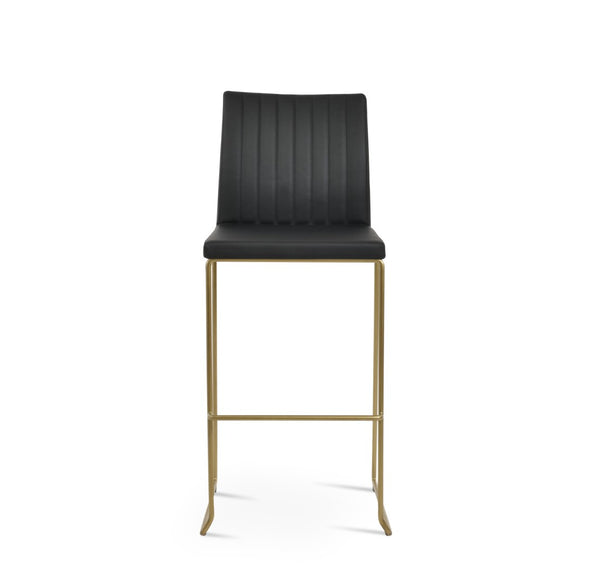 Soho Concept Zeyno Wire Barstools & Counterstools - Stylish Stackable Design With 2-year Guarantee & Options! Brass,Black  Soho-concept-dining-chair-07329