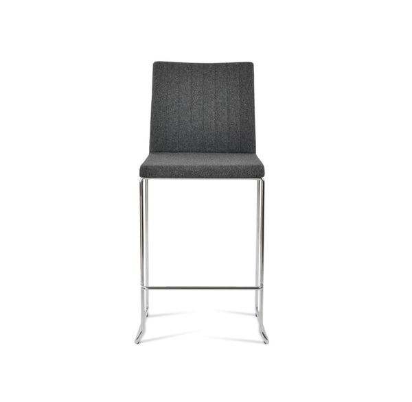 Soho Concept Zeyno Wire Barstools & Counterstools - Stylish Stackable Design With 2-year Guarantee & Options! Chrome,Dark Grey  Soho-concept-dining-chair-07335