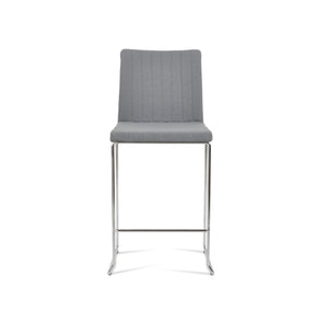 Soho Concept Zeyno Wire Barstools & Counterstools - Stylish Stackable Design With 2-year Guarantee & Options! Chrome,Grey  Soho-concept-dining-chair-07336