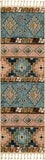 Karastan Rugs Rendition by Stacy Garcia Home Zula Machine Woven Triexta Modern/Contemporary Area Rug Robin's Egg Blue 2' 4" x 7' 10"