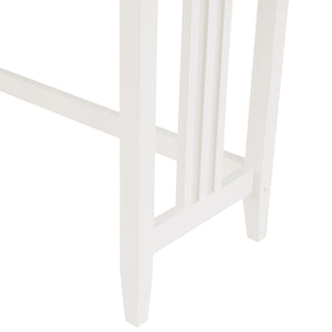 OSP Home Furnishings Sierra 36" Foyer Table White Finish