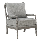 OSP Home Furnishings Abbott Chair Graphite