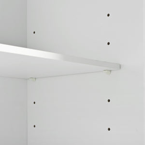 English Elm K&K Kitchen Island with Drop Leaf, Rolling Storage Cart with 3-Tier Pull-Out Organizer, Durable Wood Countertop White WF531421AAW