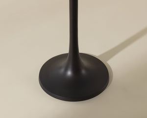 Sunpan Tekoa End Table - Elegant Antique Brass Finish with Sturdy Aluminum Base for Chic Home Décor Bronze