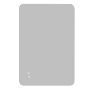 English Elm Rectangular Led Backlit Bathroom Mirror - 30"X40", Anti-Fog, Adjustable Color, Modern Design W2203P356277-GIGA