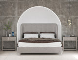 A.R.T. Furniture Vault Queen Upholstered Shelter Bed 285125-2354 Gray 285125-2354