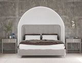 A.R.T. Furniture Vault King Upholstered Shelter Bed 285126-2354 Gray 285126-2354