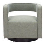 Turku Swivel Chair Sage Green 110013 Zuo Modern