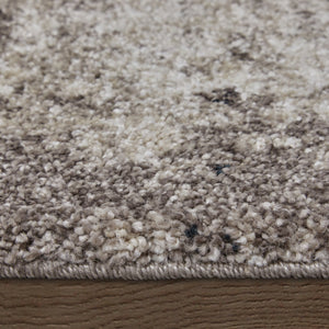 Feizy Rugs Skyview Abstract Plush Polypropylene Area Rug - Modern Distressed Design For Home Elegance & Style Gray,Black,Taupe Polypropylene Skv39qcfgry000g00