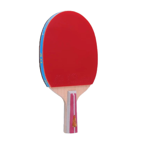 English Elm Double Fish Table Tennis Racket Pure Wood Blade Ittf Rubber Beginner Training Set W3087P379643