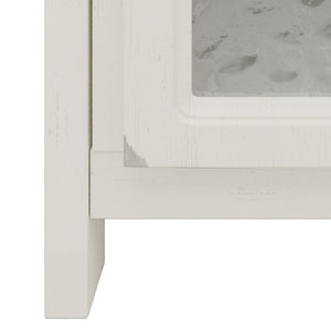 English Elm Christopher Knight Home® - 30 Inches Vintage Rustic Bathroom Vanity With Ceramic Sink, Soft-Close Doors & Antique Bronze Pulls N817P299512W