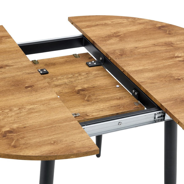 English Elm Table Modern Extendable Wood Mdf Dining Set With 6 Pu Chairs - Perfect For Any Gathering Space! W1151S03939-GIGA