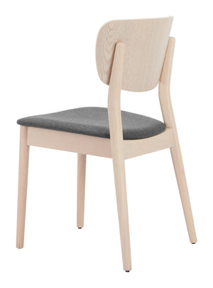 Zuo Modern Kellua Dining Chair Set Of 2 - Chic Faux Linen Design For Modern Hospitality And Home Interiors Natural 100% Polyester,Plywood,Rubberwood 110517-zuo-modern