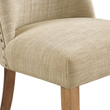OSP Home Furnishings Evelina Chair 2 per Carton Rain