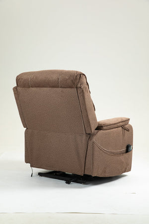 English Elm Lounge Electric Lift Chair With Full Recline, Massage, Heating & Storage For Ultimate Comfort W547S00057