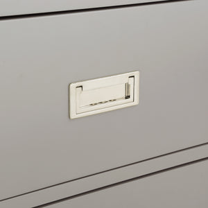 OSP Home Furnishings Wellington 2-Drawer Cabinet Grey