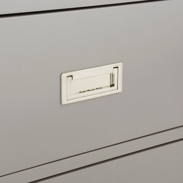 OSP Home Furnishings Wellington 2-Drawer Cabinet Grey