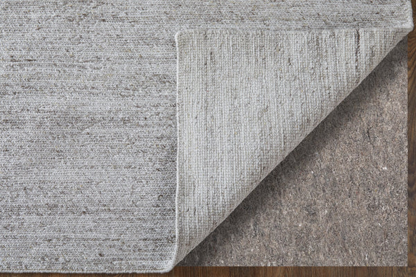 Feizy Rugs Finley Handcrafted Modern Pet Low Pile Rug With Calming Monochromatic Design For Minimalist Spaces Silver Pet T28t6046gry000p00