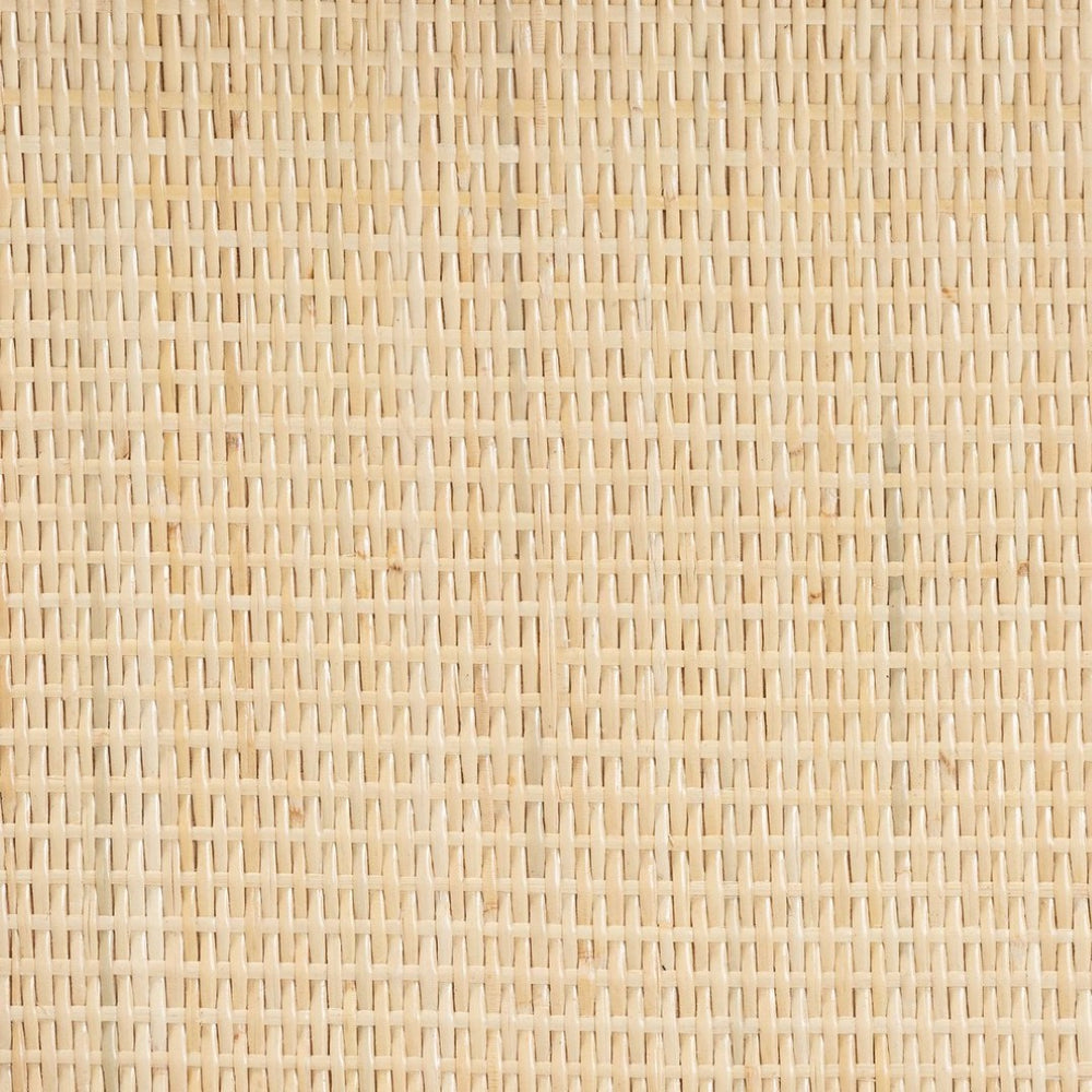English Elm Modern Woven Rattan Three Tier Bohemian Display Shelf Handcrafted Organic Decor B2750P420437