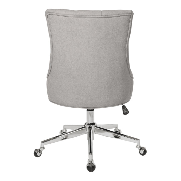 OSP Home Furnishings Amelia Office Chair Fog