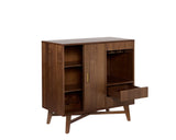 Caven Bar Cabinet - Walnut 108815  Sunpan