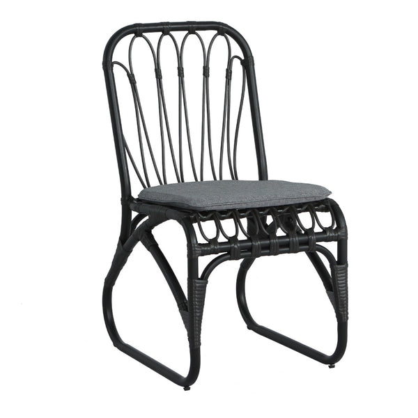 English Elm 9 Piece Outdoor Pe Rattan Dining Set Seats Eight with Iron Frames Patio Ready N762S000008AAE