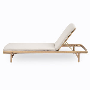 English Elm Christopher Knight Home® - Mallorca Acacia Wood Chaise Lounges Set Of 2 With Water-Repellent Cushions For Outdoor Relaxation N775P263984T