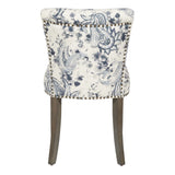 OSP Home Furnishings Kendal Chair Paisley Charcoal