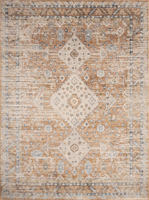 English Elm Noble Rust 5 Ft. 3 In. X 7 Ft. 3 In. Area Rug - Durable, Soft, Stain-Resistant, Perfect For Families! B186P181077