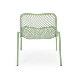 English Elm Christopher Knight Home® - KINCAID Hand-Crafted Iron Dining Chair Set of 2 with Durable Finish, Compact Modern Design, Assembly Required Green 65200.00GRN