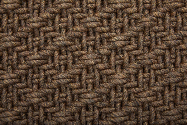 Feizy Rugs Tito Hand Woven Polypropylene Solid Rug - Stylish, Low-profile Design For High-traffic Spaces Brown Polypropylene Tto0826fbrn000f00