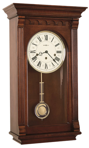 Hekman Furniture 613229 Alcott Wall Clock - Elegant Windsor Cherry Finish, Westminster Chime, And Timeless Design Windsor Cherry Alcott Wall Clock 613229