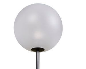 Sunpan Izora Sconce - Modern Wall Light Fixture with Stylish Frosted Glass Shade and Durable Metal Frame Black / Frosted